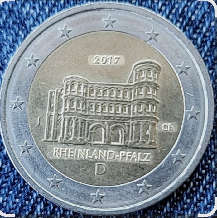 Moeda 2€, Alemanha 2017
