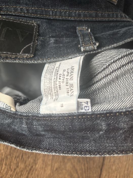 Armani Jeans męskie 34 ciemny denim