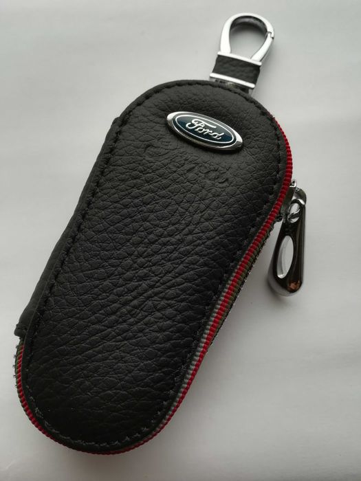 Ford etui pokrowiec na klucze breloczek brelok skóra prezent