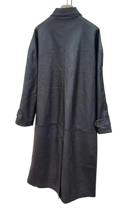 Gioya Przepiękny płaszcz z ekoskóry