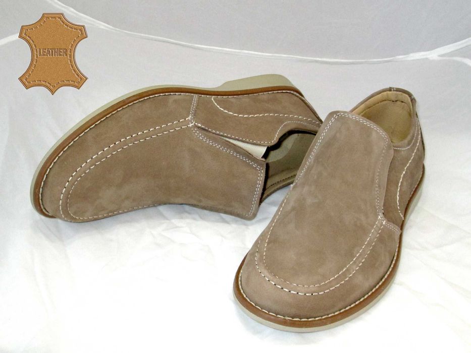 туфлі чоловічі, Італія, шкіра (нубук)