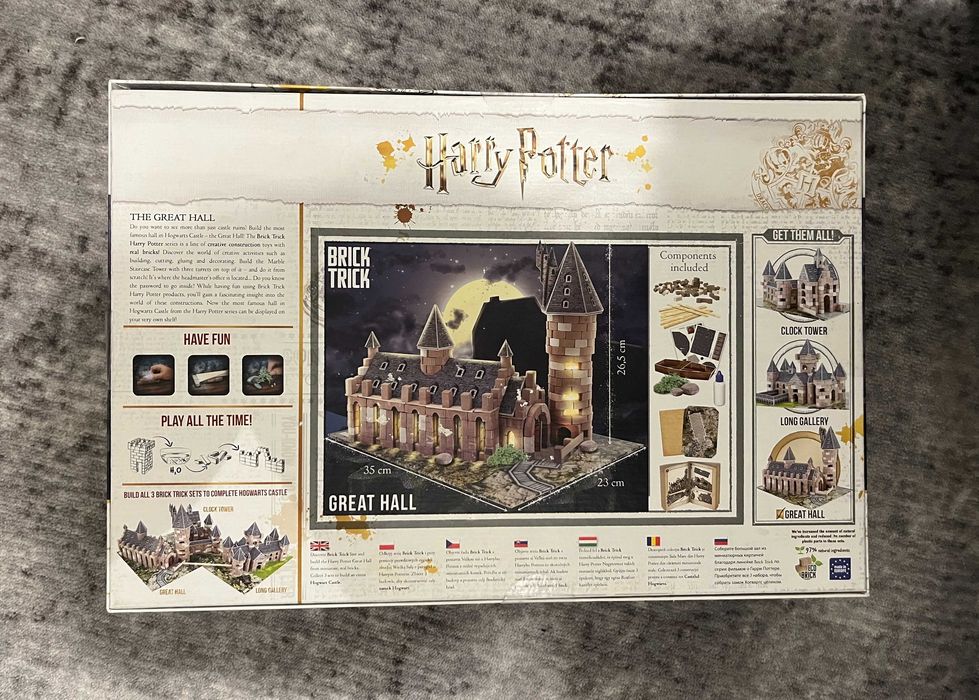 Harry Potter Brick Trick Buduj z cegły Wielka Sala Great Hall NOWE