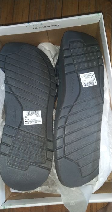 Clarks р.45-46 стельки 29,5-30,5см сандали мужские
