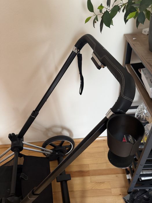 Rama cybex e-priam elektryczny 4.0 black chrome