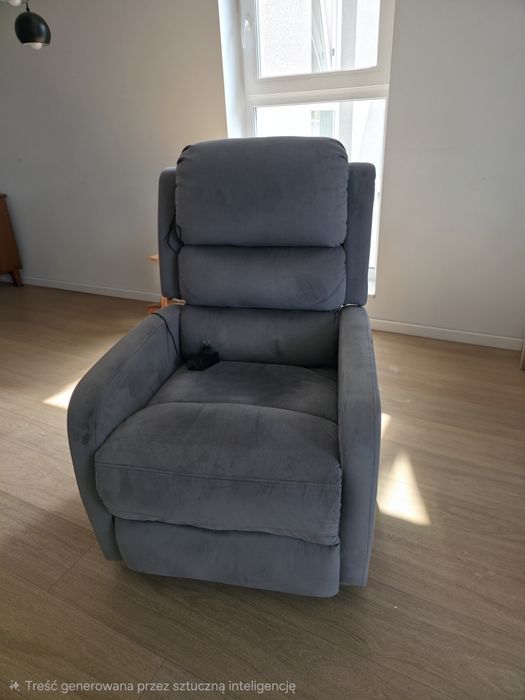 Fotel rozkładany z masażem !! STAN IDEALNY!!
