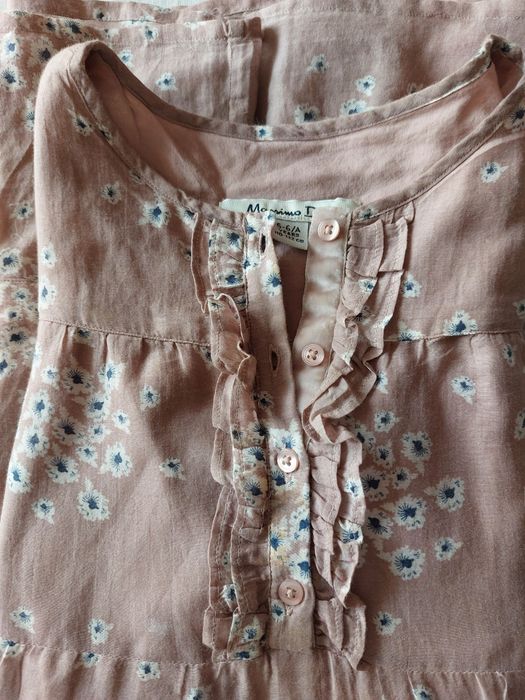 Vestido menina. Marca Massimo Dutti.