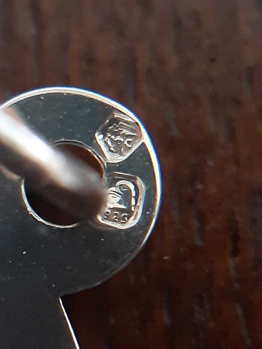 Pendente de prata liso (Portugal) séc. XXI