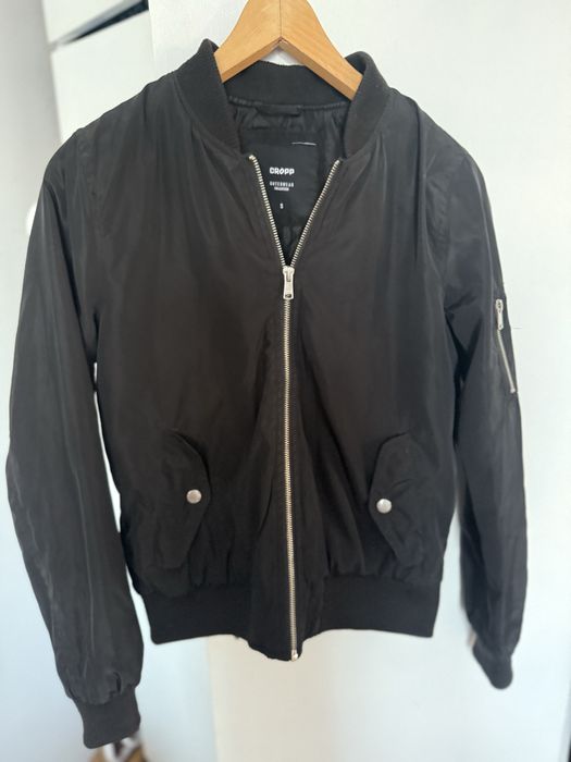 Czarna kurtka wiosenna jesienna Cropp S