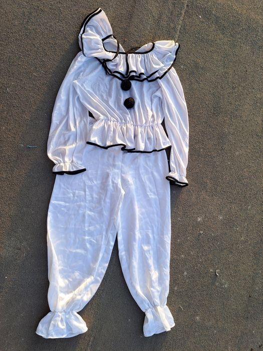 Костюм  П'єро Клоуна для Аніматорів