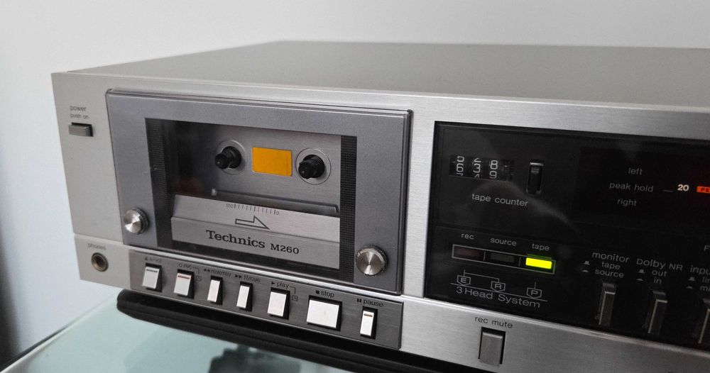 technics m260 magnetofon 3HEAD