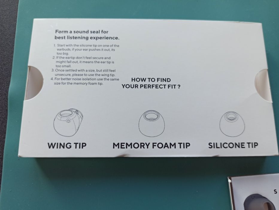 Амбушюры+упаковка от наушников  GENKI WAVEFORM