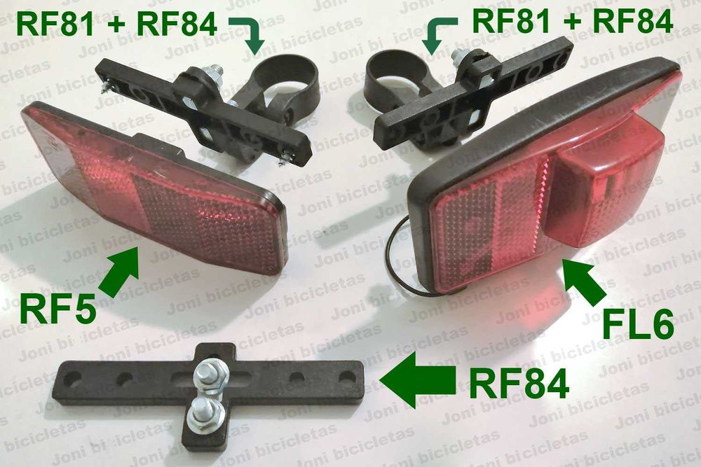Reflectores de bicicleta clássica, pasteleira, montanha, criança