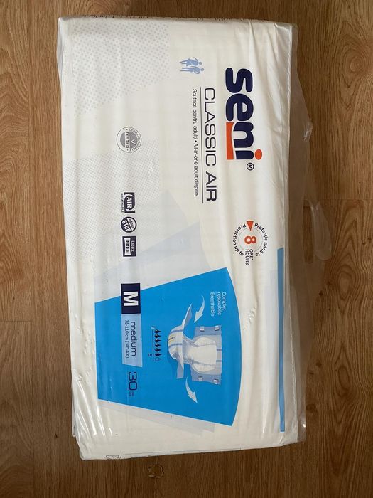 Подгузники пiдгузки памперсы памперси для взрослых дорослих Seni AIR M