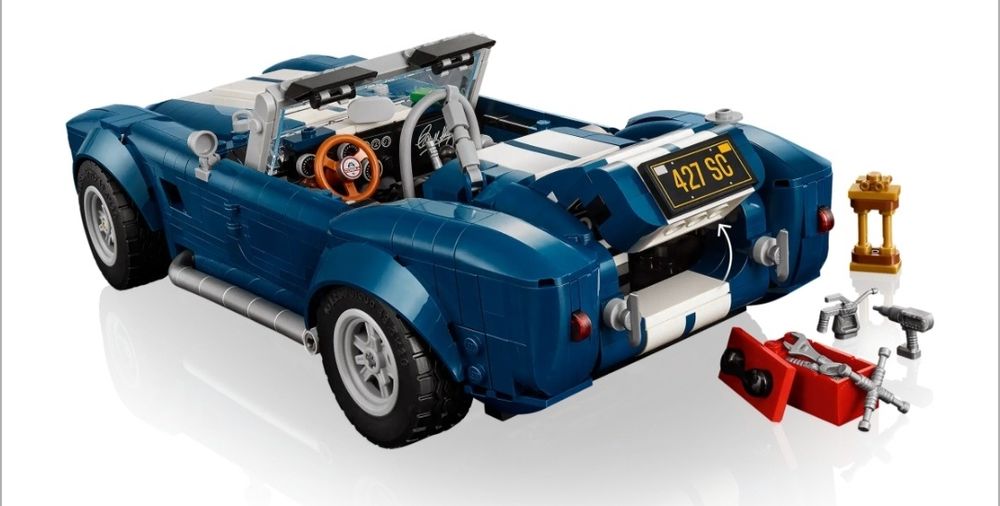 Lego shelby cobra 427 s/c