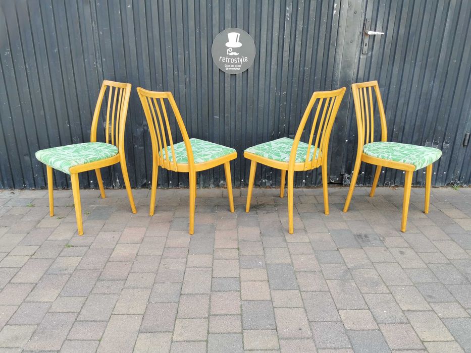 Krzesła TON proj. Antonín Šuman, Czechosłowacja '60 Design, Prl, RETRO