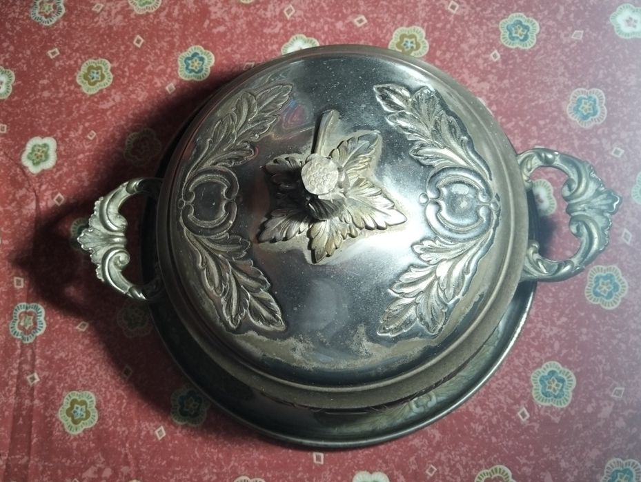 Conjunto em Estanho Vintage