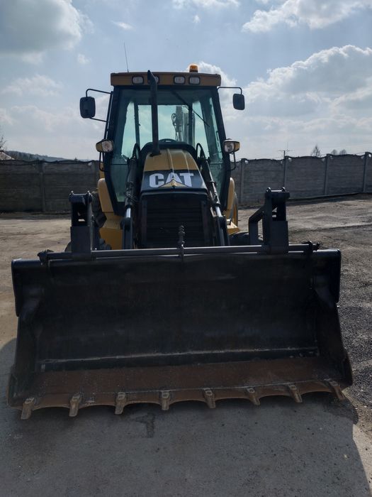 Cat 442D jak 432D E tylnia oś skrętna
