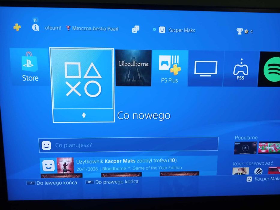 PS4 SLIM 500GB PAD / Zasilacz/ HDMI