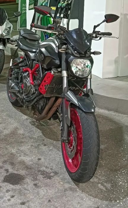 Yamaha MT-07 Moto Cage 2015 - Deslimitada + Extras + Top Case SHAD + Revisão Recente