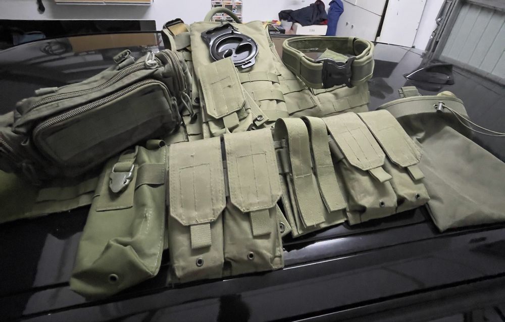 Airsoft colete tactico MFH ranger molle