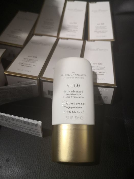 Rituals namaste SPF 50 cena sklepowa 165zl do twarzy