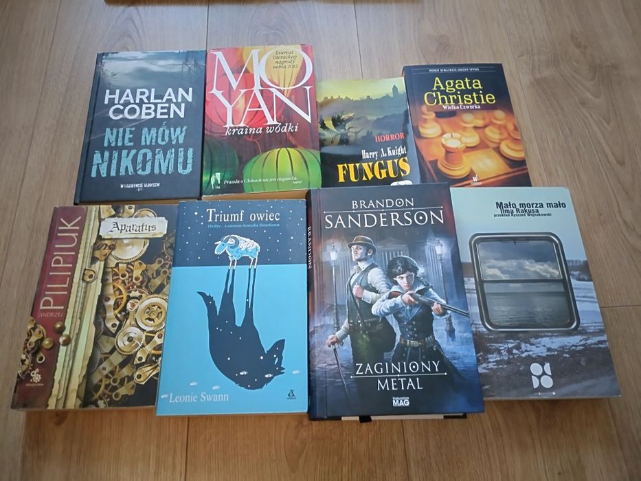 Pakiet książek - Christie, Yan, Pilipiuk, Swann, Knight i inni