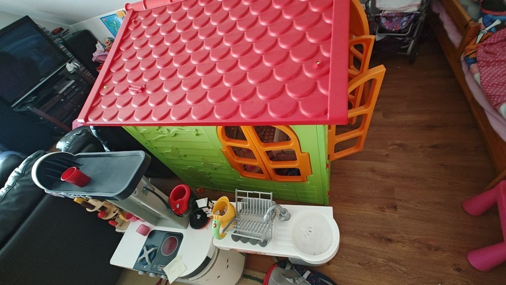 Domek plastikowy ogrodowy dla dzieci