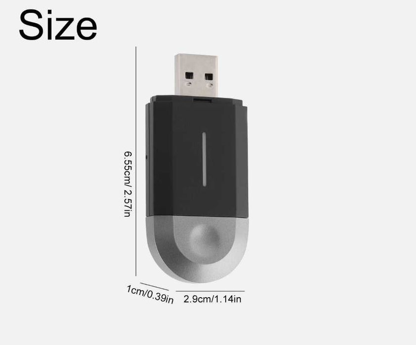 RC20 Wireless Smart Car Adapter CarPlay Android Auto USB