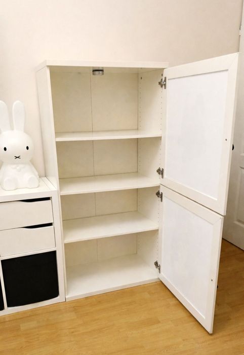 Przeszklona szafka witryna gablota IKEA 148x72x40cm