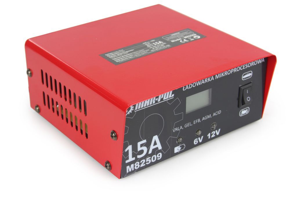 Prostownik Mikroprocesorowy Akumulatorowy 6V / 12V