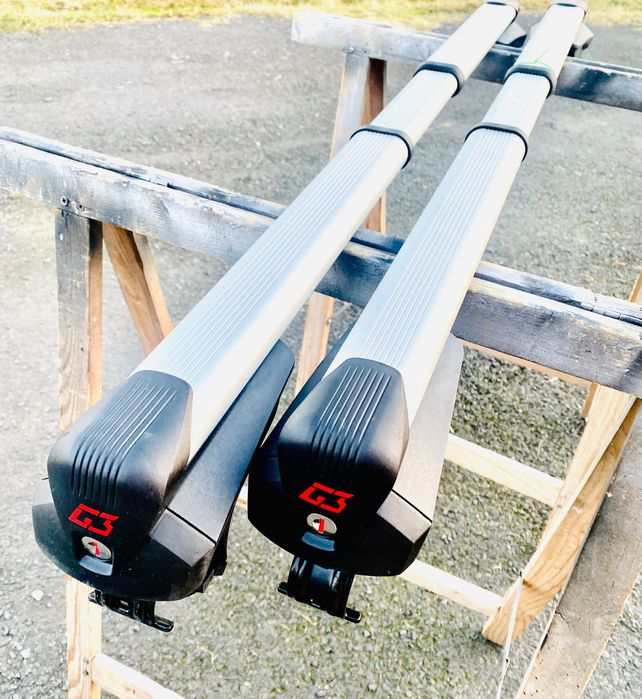 Bagażnik dachowy na relingi zintegrowane uniwersalny  G3 clop infinity