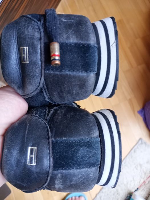 Sneakersy Tommy Hilfiger skóra naturalna