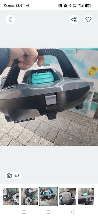 Odkurzacz basen AIPER bezprzewodowy robot jeździk odkurzacz do basenu praca do 90 MIN