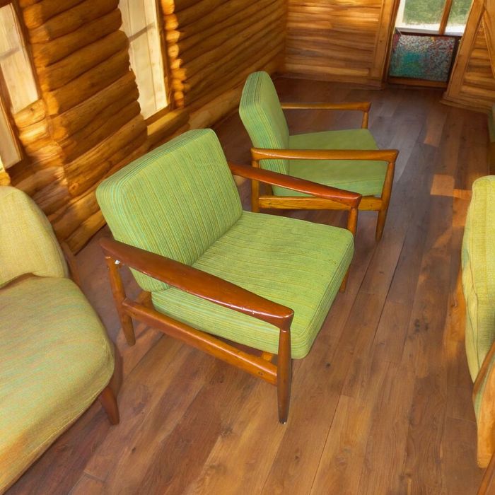 Unikat Para foteli Kolding, proj. Erik Wørts, IKEA, prl/ fotele /fotel