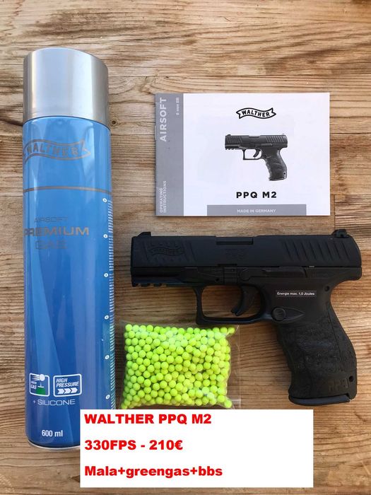 Pistola Airsoft Greengás Beretta M9 Vertec da KJW - PX4 da WE Airsoft e M92 WELL Preço Imbatível