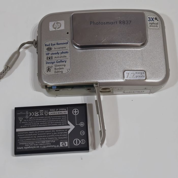 HP Photosmart R837 - Máquina fotográfica digital compacta