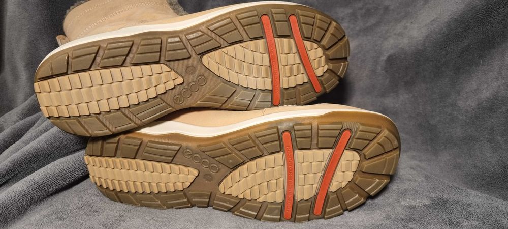 Śniegówce ECCO jak nowe skóra+wełna