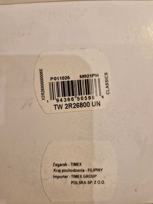 Zegarek TIMEX TW2R26800