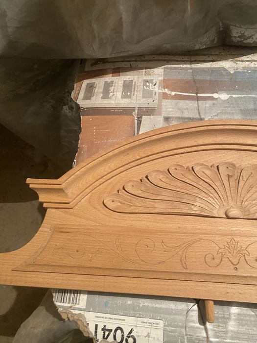 Moldura madeira feita mão ( movel ou cama )