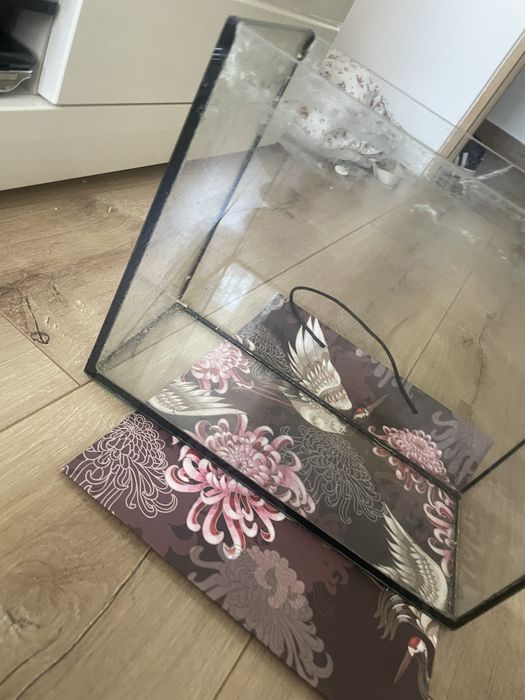 Małe akwarium około 18l