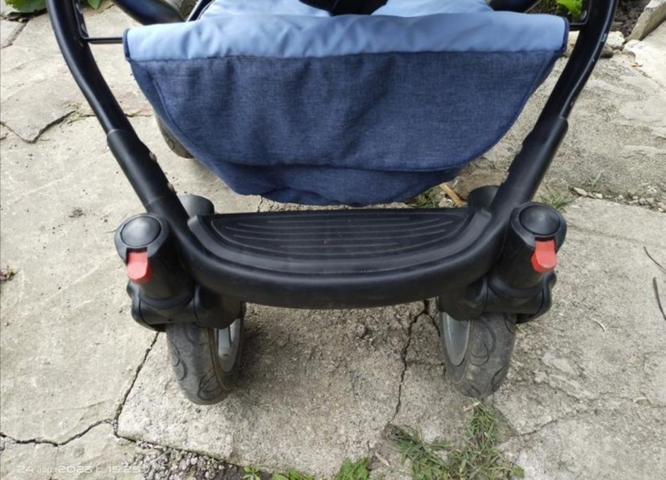 Коляска 2в1 для хлопчика