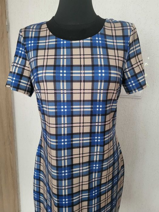 Orsay sukienka w kratę 38