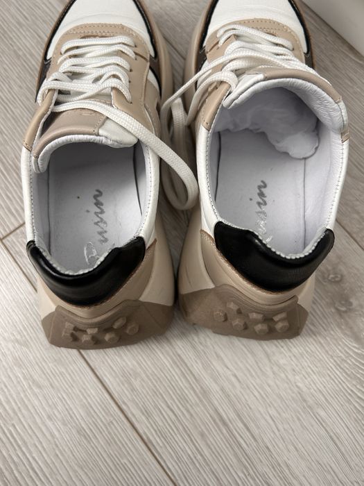Sneakersy skora naturalna skórzane 36 rusin ohbutik