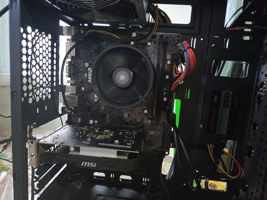 Бюджетный Игровой ПК Ryzen 3 1200 / GT 1030 (GDDR5)/ SSD 128GB / 8GB