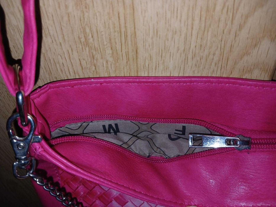 Сумка МС сумочка корал (29х28 см) на молнии цвет коралловый