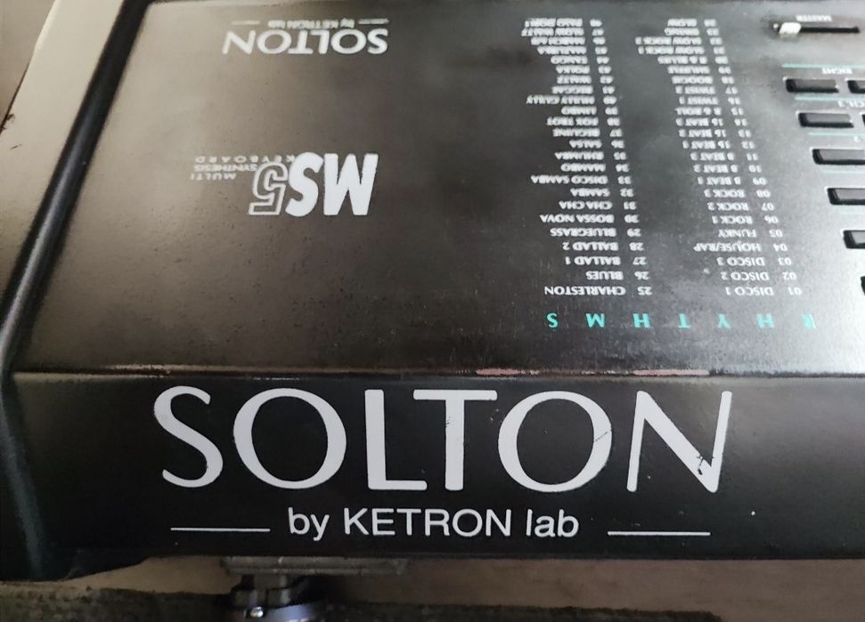 Ketron MS-5 синтезатор легенда
