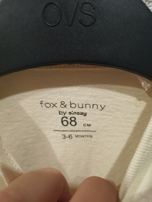 Pajacyk niemowlęcy 68 bez stóp