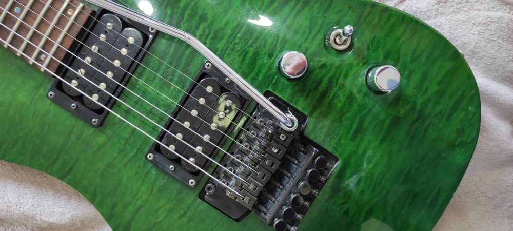 ESP LTD mh100qm Floyd Rose + чохол