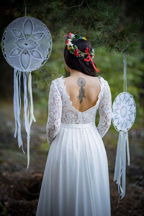 Suknia Ślubna boho