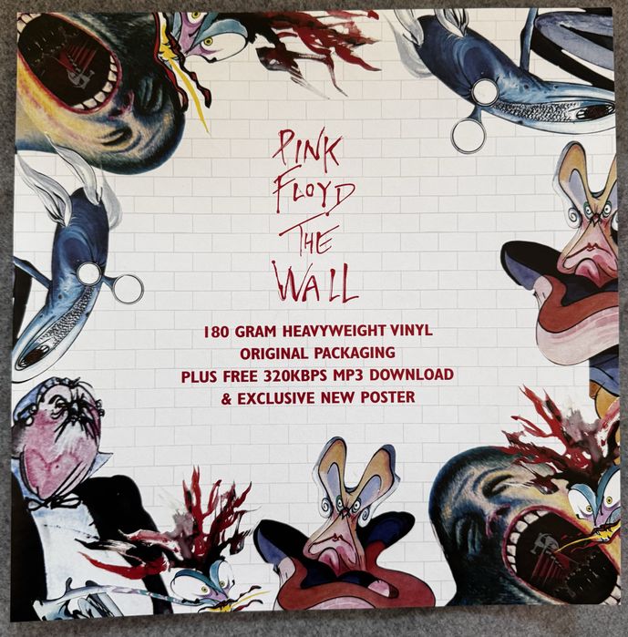 2LP Pink Floyd The Wall 88875184281 Columbia 未開封 /00520 Pink Floyd - The Wall - 2LP - 1979 Columbia, VG/VG